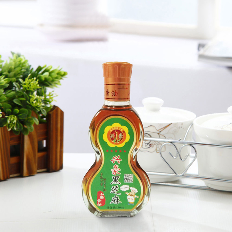 兴豪黑芝麻头道香油150